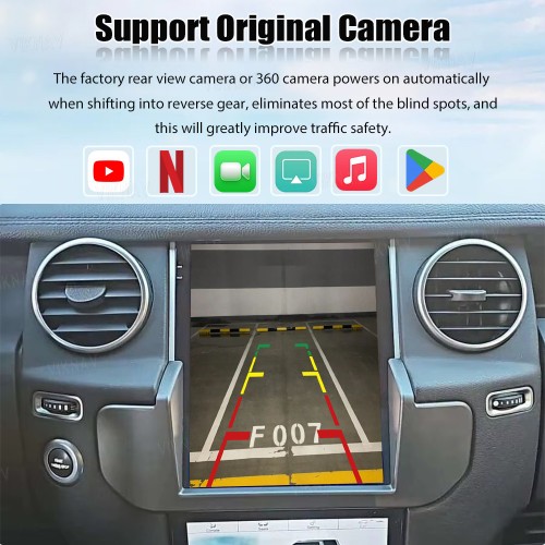 Viknav Android Radio +AC Panel For Land Rover Discovery 4 LR4 2009-2021 Multimedia Player GPS Navigation Stereo Wireless Carplay Android Auto Touch Screen