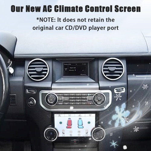 Viknav Android Radio +AC Panel For Land Rover Discovery 4 LR4 2009-2021 Multimedia Player GPS Navigation Stereo Wireless Carplay Android Auto Touch Screen