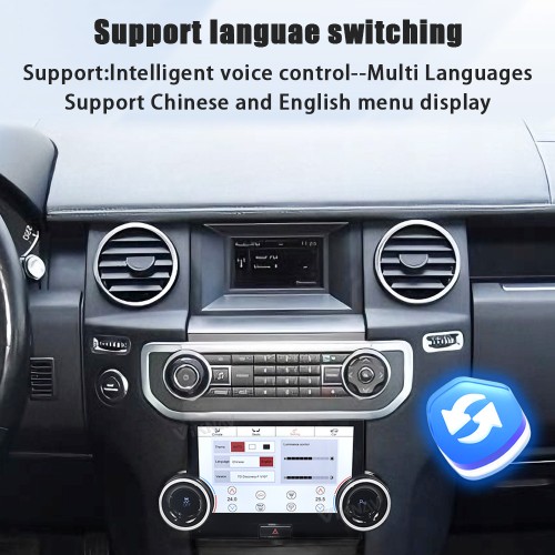 Viknav Android Radio +AC Panel For Land Rover Discovery 4 LR4 2009-2021 Multimedia Player GPS Navigation Stereo Wireless Carplay Android Auto Touch Screen