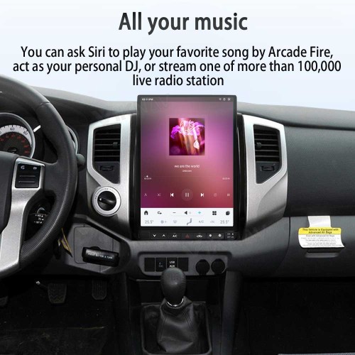 Viknav 13 inch Android Screen Car Radio For Toyota Tacoma 2005-2015 Wireless Carplay Android Auto Multimedia player GPS Navigation Auto StereoTouch Screen