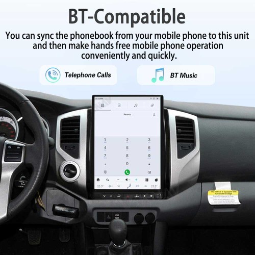 Viknav 13 inch Android Screen Car Radio For Toyota Tacoma 2005-2015 Wireless Carplay Android Auto Multimedia player GPS Navigation Auto StereoTouch Screen