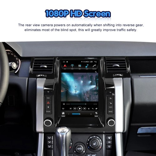12.1 Inch Tesla Style Car Radio For Range Rover Sport 2005-2009 Android GPS Navigation Auto Multimedai Player Carplay(64GB)