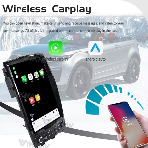 Android Car GPS Navigation For Infiniti QX50 EX25 2010-2017 Car Radio Latest System Stereo Recorder Wireless Carplay Head Unit(64GB)