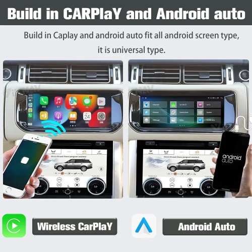 10.25 Inch Android For Land Range Rover Vogue Sport 2013-2017 Car Radio GPS Navigation Multimedia Video Player 2Din Head Unit (64GB Harman)