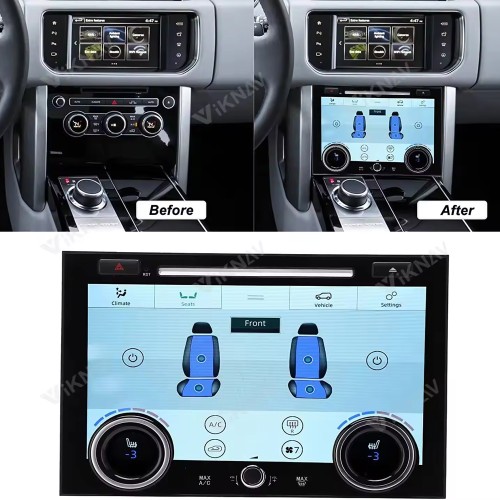 10.4inch Air Condition Board For Land Range Rover Vogue L405 2013-2017 Air conditioning climate panel with day and night mode（AC）