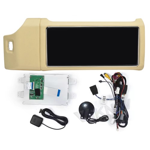12.3 Inch Touch Screen Car Radio For Land Rover Range Rover Vogue L405 2013-2017 Multimedia Player GPS Navigation Head Unit (Beige 128GB)