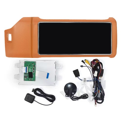 12.3 Inch Touch Screen Car Radio For Land Rover Range Rover Vogue L405 2013-2017 Multimedia Player GPS Navigation Head Unit (Brown 128GB)
