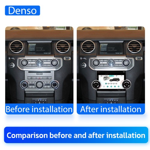 LCD Climate AC Panel For Land  Range Rover Sport L320 2010-2013 Climate Seating Air Conditioner Control ALL Terrain Display（Denso）