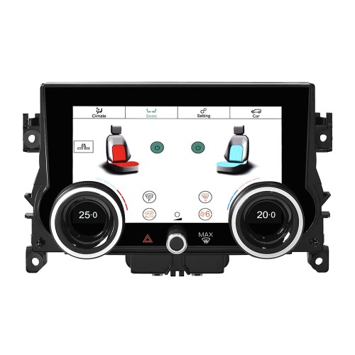 Viknav For Range Rover Evoque L538 2012-2018 Car Radio Stereo Replacement GPS Multimedia Plyer With AC Panel Climate Control(AC)