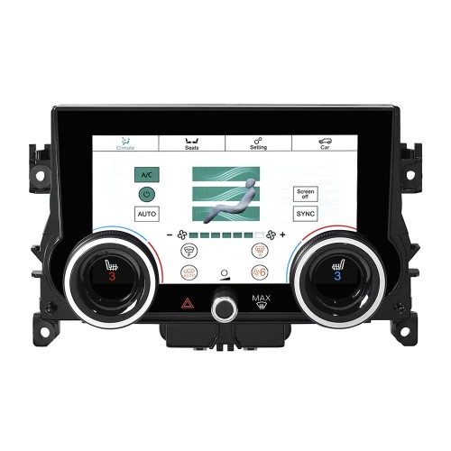 Viknav For Range Rover Evoque L538 2012-2018 Car Radio Stereo Replacement GPS Multimedia Plyer With AC Panel Climate Control(AC)
