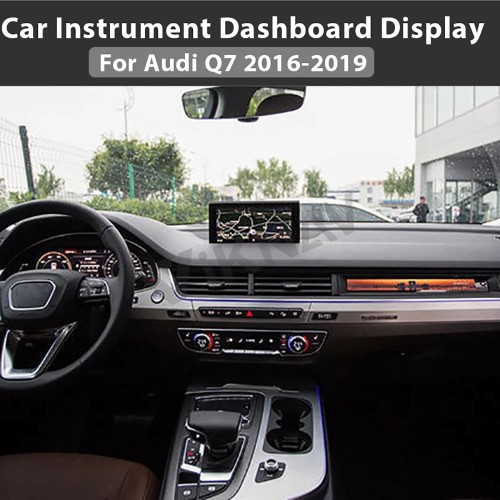 Android LCD Copilot Display For AUDI  A4 A5 A6 Q7 2016-2020 Car Instrument Dashboard Display Multimedia Unit Head