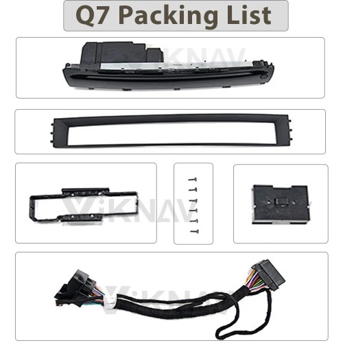 Android LCD Copilot Display For AUDI  A4 A5 A6 Q7 2016-2020 Car Instrument Dashboard Display Multimedia Unit Head
