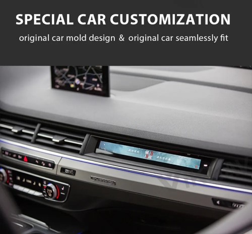 Android LCD Copilot Display For AUDI  A4 A5 A6 Q7 2016-2020 Car Instrument Dashboard Display Multimedia Unit Head