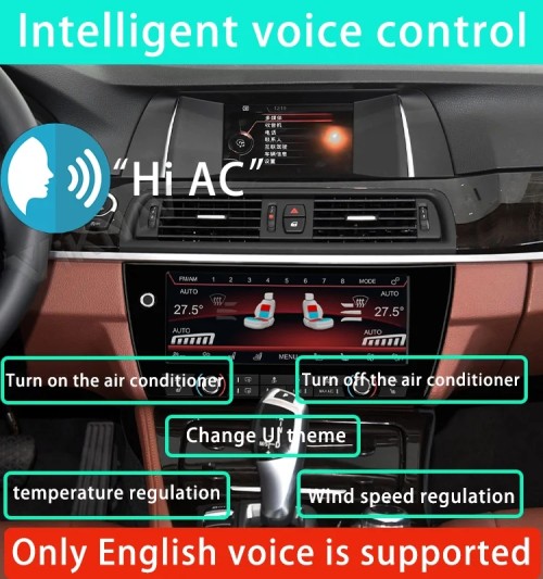 Viknav Car Climate Control For BMW 5 Series F10 F11 5GT F07 F18 M5 2011-2017 Touch Screen AC Panel Digital Air Conditioning Board