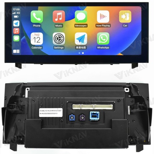 Viknav Android Radio Replacement for 2019-2020 Lexus RC IS Series.car Stereo Upgrade with carplay and Android auto Bluetooth GPS Navigation Head Unit (19-20 Touch pad Joystick 128GB)