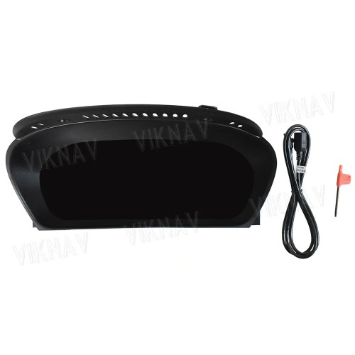 Viknav Instrument Cluster 12.3 inch For BMW 5 Series E60 E61 E63 E64 2004-2009 Linux System Vertical Screen Digital Cluster CockPit LCD Speedometer Head Unit