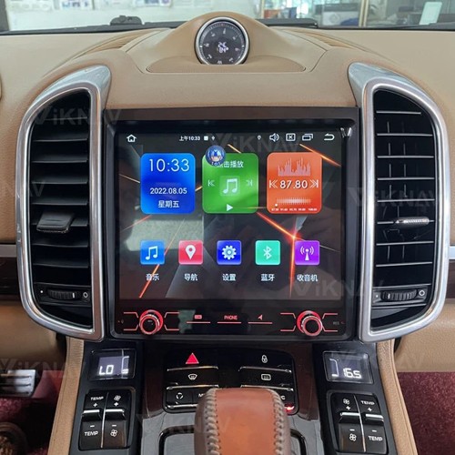 Viknav Car Radio For Porsche Cayenne 2010-2017 GPS Navigation Android Auto Stereo Multimedia Player Carplay Touch Screen Head UNIT(64GB)