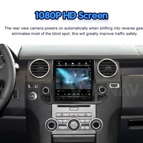 Viknav Android Car Radio And AC Panel For Land Rover Discovery 4 LR4 L319 2010-2016 GPS Multimedia Player Stereo Upgrade Replacement(128GB)