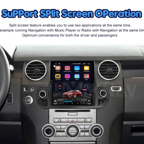 Viknav Android Car Radio And AC Panel For Land Rover Discovery 4 LR4 L319 2010-2016 GPS Multimedia Player Stereo Upgrade Replacement(128GB)