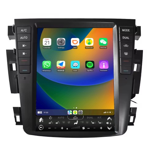 Car auto radio multimedia player For Nissan teana 2003-2007 car radio stereo DVD player 2din Support Carplay BT WIFI (128GB)
