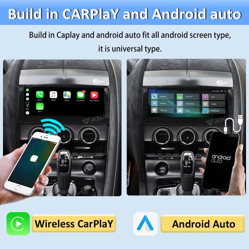 For Jaguar XJL XJ 351 2009-2016 Android Car Radio AC Panel LCD 128G Multimedia Video Player GPS Navigation Auto Stereo(128GB)