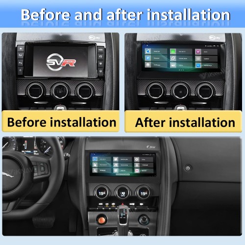 For Jaguar XJL XJ 351 2009-2016 Android Car Radio AC Panel LCD 128G Multimedia Video Player GPS Navigation Auto Stereo(128GB)