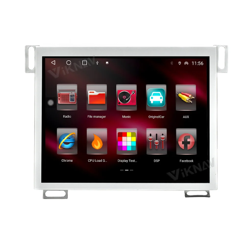 Car Radio Stereo For Dodge Ram Charger 2011-2018 Multimedia Video Player GPS Navigation BT Carplay Head Unit(128GB)