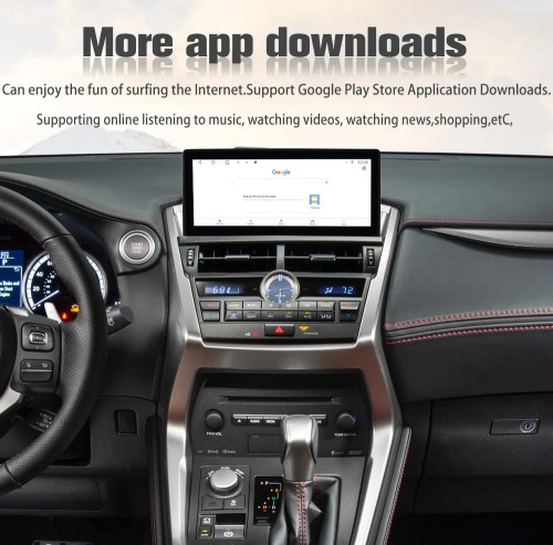 Wireless Carplay Car GPS Navigation For LEXUS NX 2018-2020 Touch Screen Car Radio LCD Display Screen Multimedia player Head Unit(64GB)