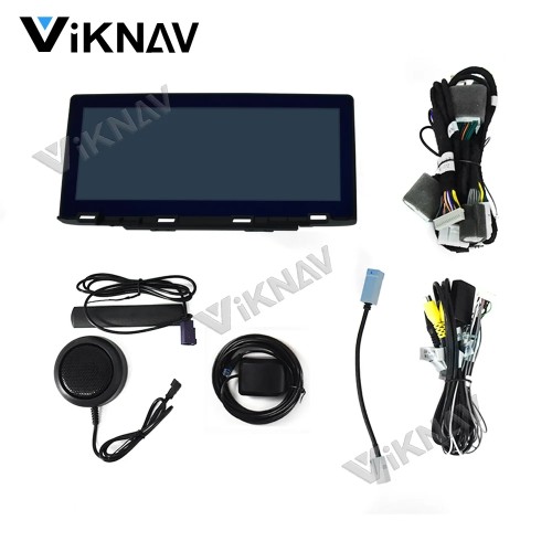 Viknav wireless Carplay Car GPS Navigation For LEXUS NX 2018-2020 Touch Screen Car Radio LCD Display Screen Multimedia player Head Unit(128GB)