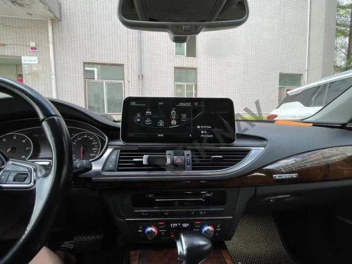 12.3inch Car Radio DVD multimedia player For Audi A6 A6L A7 2012-2019 auto audio GPS navigation stereo receiver(128GB)