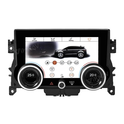 Viknav For Range Rover Evoque L538 2012-2018 Car Radio Stereo Replacement GPS Multimedia Plyer With AC Panel Climate Contro (64GB-All-For-Bosch)