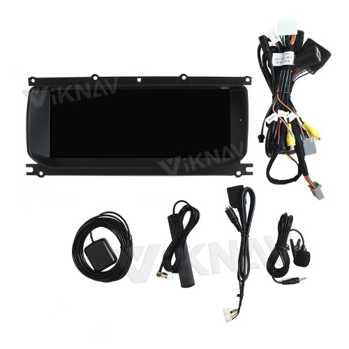 Viknav For Range Rover Evoque L538 2012-2018 Car Radio Stereo Replacement GPS Multimedia Plyer With AC Panel Climate Contro (64GB-All-For-Bosch)