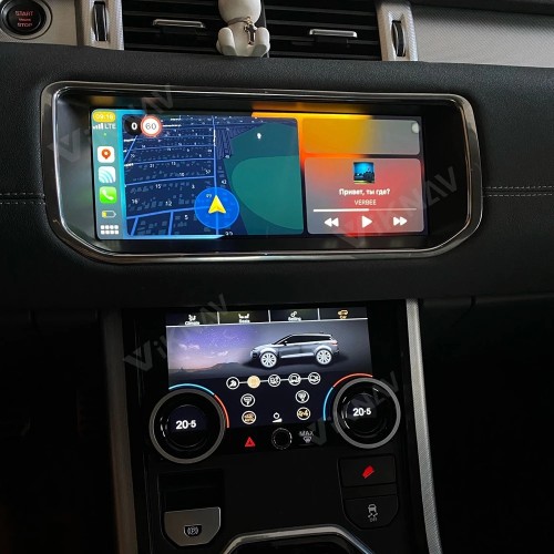 Viknav For Range Rover Evoque L538 2012-2018 Car Radio Stereo Replacement GPS Multimedia Plyer With AC Panel Climate Control(AC)