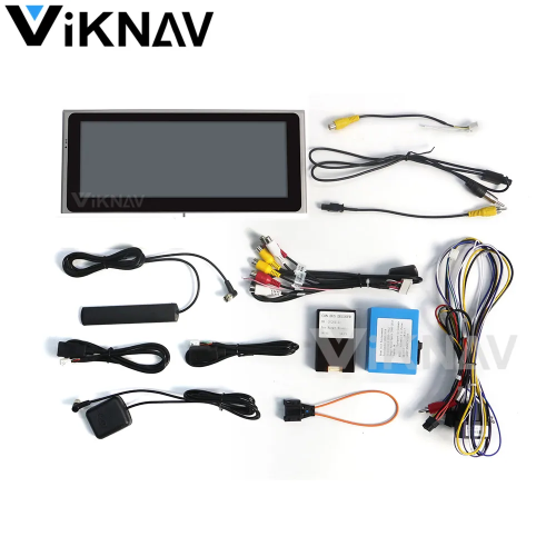 Viknav 12.3 Inch Android Car Stereo Radio For Land Range Rover Vogue V8 L322 2002-2012 GPS Navigation Multimedia Player Carplay Touch Screen(128GB)