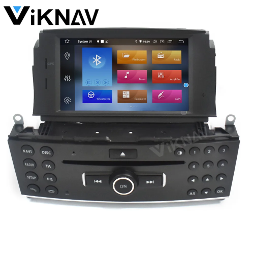 Android PX5 auto Car Radio For Mercedes Benz C200 C180 W204 2007-2010 Multimedia Player GPS Navigation Stereo Recorder(128GB)