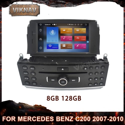 Android PX5 auto Car Radio For Mercedes Benz C200 C180 W204 2007-2010 Multimedia Player GPS Navigation Stereo Recorder(128GB)
