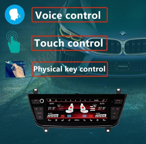 Viknav Car Climate Control For BMW 1 2 3 4 Series F20 F22 3GT M3 M4 2012-2020 AC Panel Air Conditioning Screen LCD Digital Display
