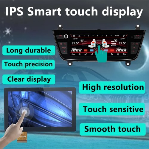 Viknav Car Climate Control For BMW 1 2 3 4 Series F20 F22 3GT M3 M4 2012-2020 AC Panel Air Conditioning Screen LCD Digital Display