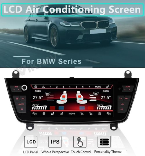 Viknav Car Climate Control For BMW 1 2 3 4 Series F20 F22 3GT M3 M4 2012-2020 AC Panel Air Conditioning Screen LCD Digital Display