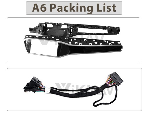 Android LCD Copilot Display For AUDI  A4 A5 A6 Q7 2016-2020 Car Instrument Dashboard Display Multimedia Unit Head
