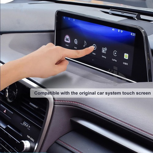 Viknav Android Auto Car Radio For LEXUS RX RX200 RX350 RX450 2016-2019 Vertical Screen Wireless Carplay GPS Navigation Multimedia Player Head Unit(High Version)