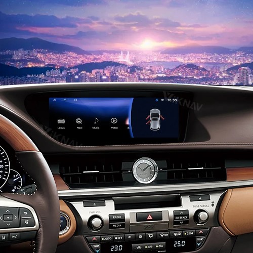 Viknav 10.25 Inch Android Car Multimedia DVD Player For Lexus ES ES300 ES250 ES350 ES300h 2014-2017 GPS Navigation CAR Radio Player(128GB)