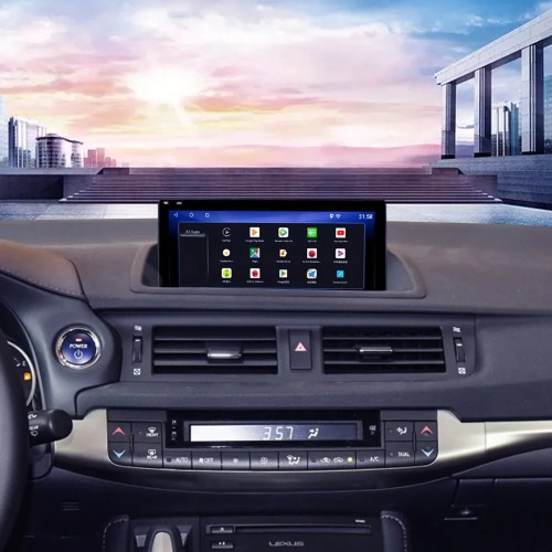 Viknav 10.25 Inch Android Car Radio GPS Navigation Player For Lexus CT CT200 2014-2020 DVD Multimedia Headunit Auto Car Stereo Carplay(High Version)