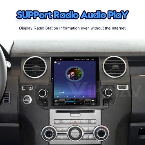 Viknav Android Car Radio And AC Panel For Land Rover Discovery 4 LR4 L319 2010-2016 GPS Multimedia Player Stereo Upgrade Replacement(128GB)