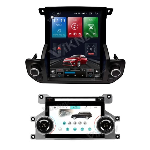 Viknav Android Car Radio And AC Panel For Land Rover Discovery 4 LR4 L319 2010-2016 GPS Multimedia Player Stereo Upgrade Replacement(64GB+AC)