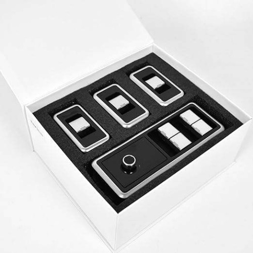 Viknav Power Window Lifter Control Switch Button LCD Panel Car Window Lift Switch Kit  For Land Rover Range Rover Vogue L405 and Sport L494 2013-2017 for Discovery 5 LR5 2017 2018