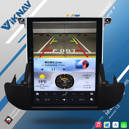 Viknav Car Radio For Land Range Rover Discovery 4 2011-2013 Touch Screen wireless Carplay GPS Navigation Multimedia player(Denso-128GB)