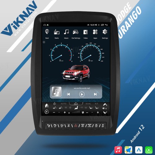 VIKNAV  Android Car Stereo Radio For Dodge Durango 2011-2020 HD Touch Screen 8G GPS Navigation Multimedia Player Head Unit  (64GB)