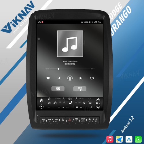 VIKNAV  Android Car Stereo Radio For Dodge Durango 2011-2020 HD Touch Screen 8G GPS Navigation Multimedia Player Head Unit  (64GB)