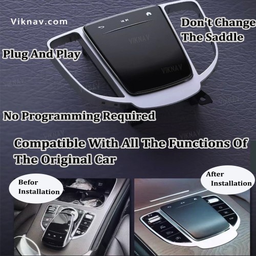 VIKNAV  Applicable For Mercedes Benz E C GLC 2016 2017 2018 2019  Automotive Central Control Dedicated Mouse